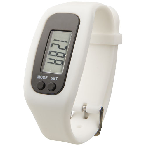 Get-Fit Pedometer Step Counter Smartwatch - White