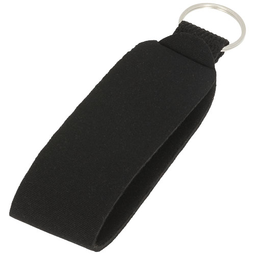 Vacay Key Tag With Split Ring - Black