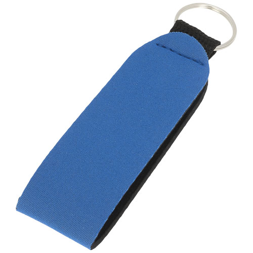 Vacay Key Tag With Split Ring - Blue