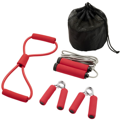 Dwayne Fitness Set - Red