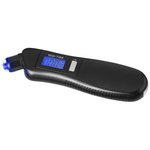 Stac Shines 3-In-1 Tyre Gauge With Led Light - Black