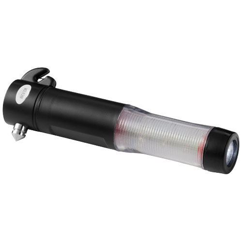 Stac Tron Multi-Function Emergency Car Led Flashlight - Black