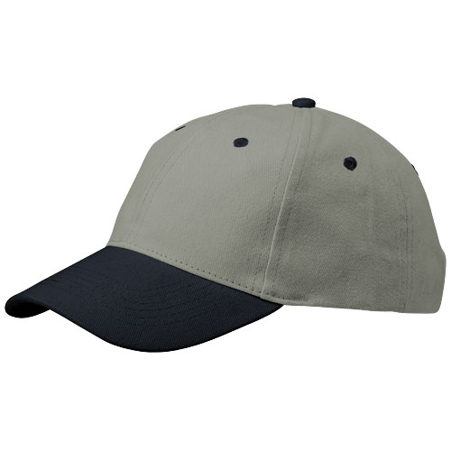 Slazenger Grip 6 Panel Cap - Grey, Navy