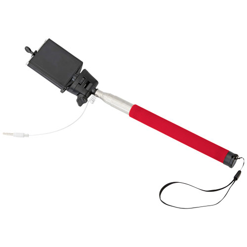 Wire Extendable Selfie Stick - Red
