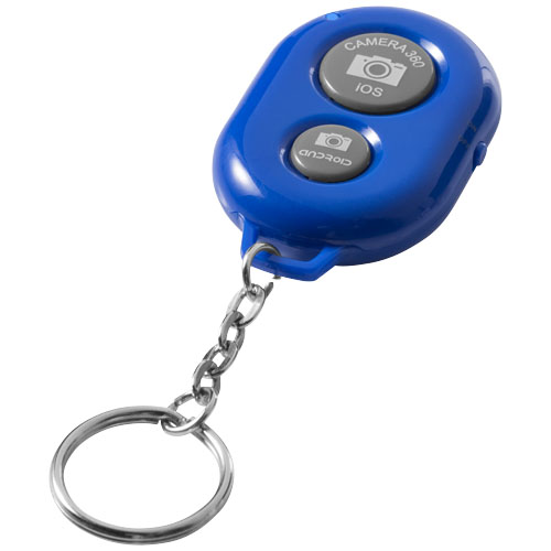 Selfie Bluetooth® Remote Shutter Keychain - Royal Blue