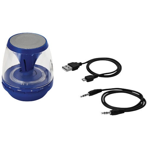Rave Light-Up Bluetooth® Portable Speaker - Royal Blue