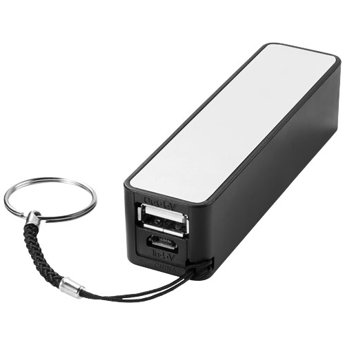 Jive 2000 Mah Power Bank - Black, White