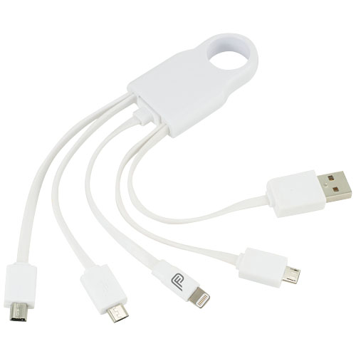 Squad 5-In-1 Charging Cable Set - White