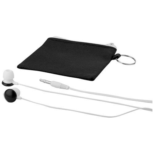 Star Lightweight Earbuds - Black, White