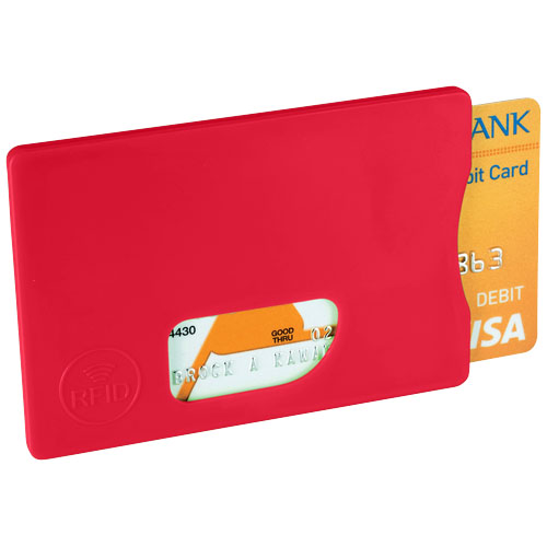 Zafe Rfid Credit Card Protector - Red
