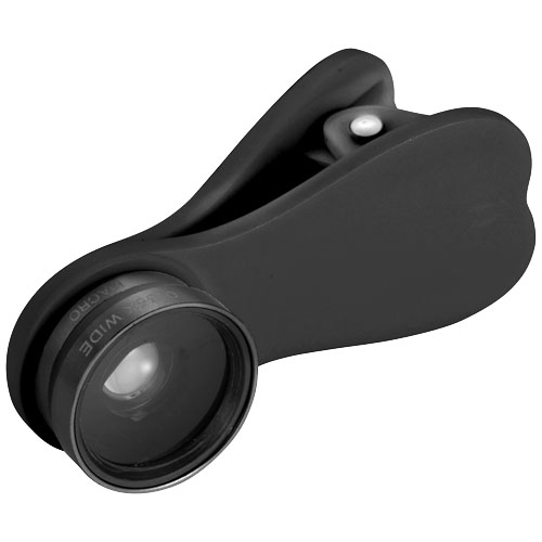 Optic Wide-Angle And Macro Smartphone Camera Lens - Black