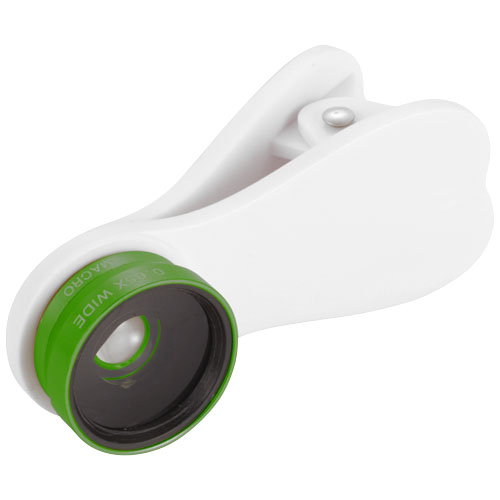 Optic Wide-Angle And Macro Smartphone Camera Lens - White, Green