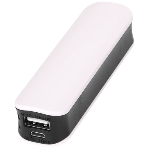Edge 2000 Mah Power Bank - White, Black