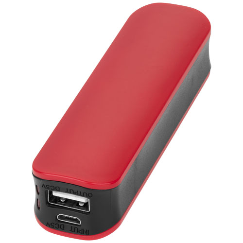 Edge 2000 Mah Power Bank - Red, Black