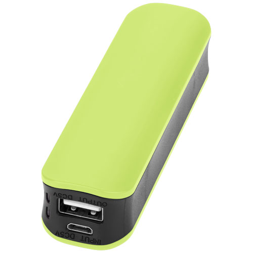 Edge 2000 Mah Power Bank - Lime, Black