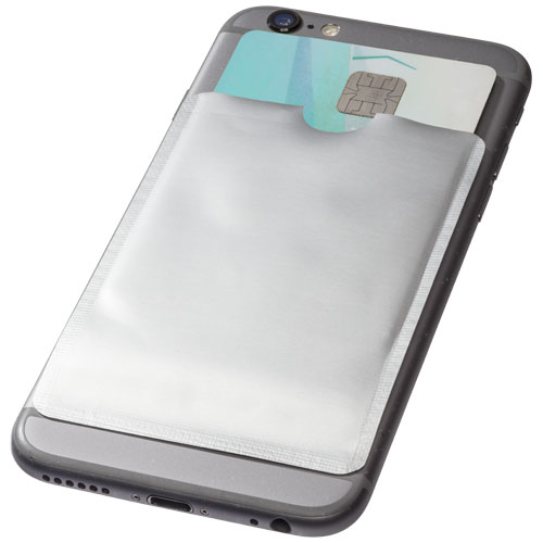 Exeter Rfid Smartphone Card Wallet - Silver