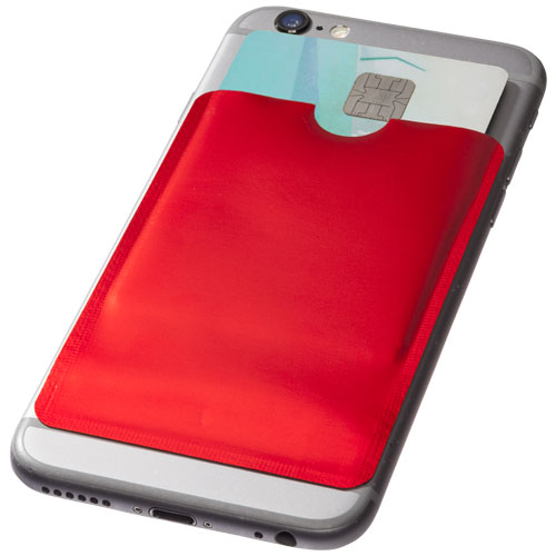 Exeter Rfid Smartphone Card Wallet - Red