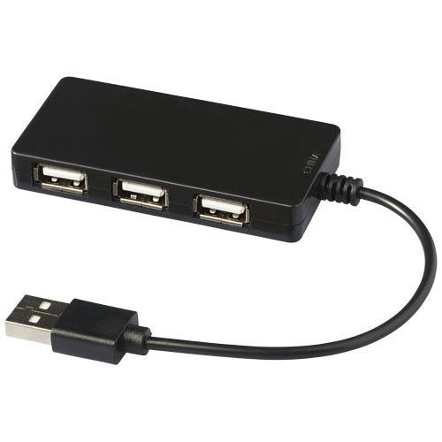 Brick 4-Port Usb Hub - Black