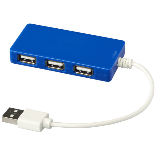 Brick 4-Port Usb Hub - Royal Blue