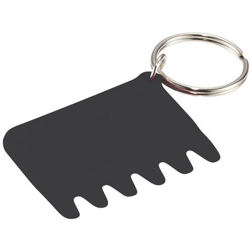 Whisk Silicone Keyboard Brush And Keychain - Black