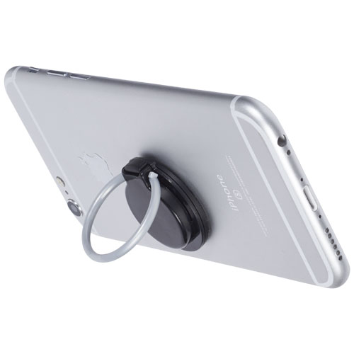 Loop Ring And Phone Holder - Black