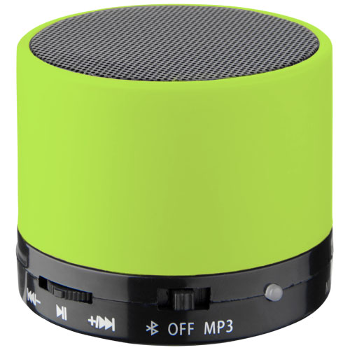 Duck Cylinder Bluetooth® Speaker With Rubber Finish - Lime Green