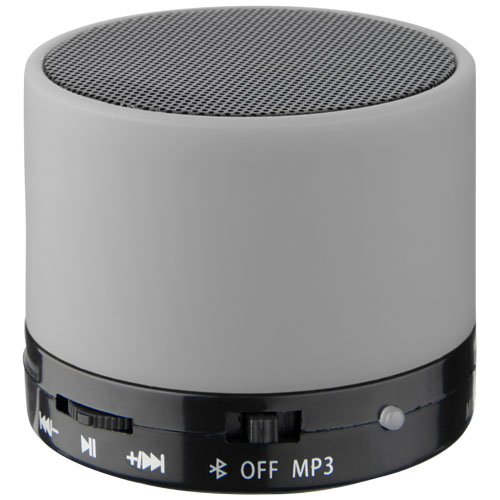 Duck Cylinder Bluetooth® Speaker With Rubber Finish - Grey
