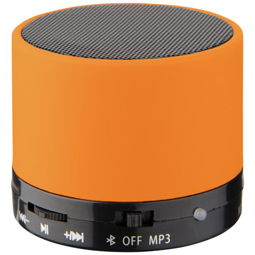 Duck Cylinder Bluetooth® Speaker With Rubber Finish - Orange