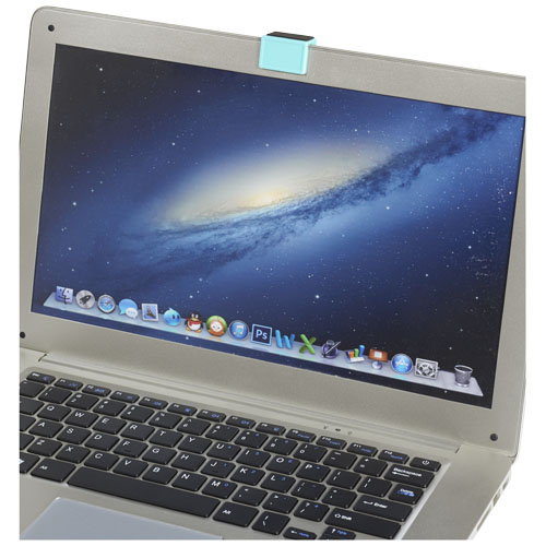 Clip-On Webcam Blocker With Screen Cleaner - Mint