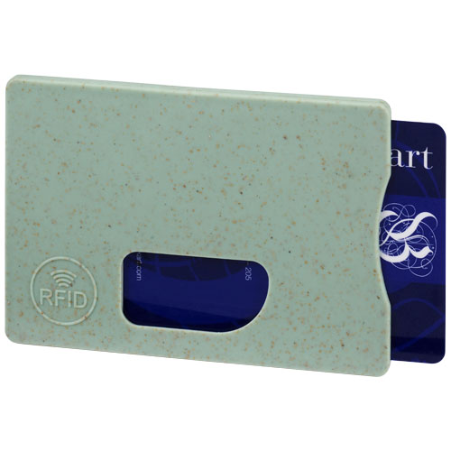 Straw Rfid Card Holder - Mint
