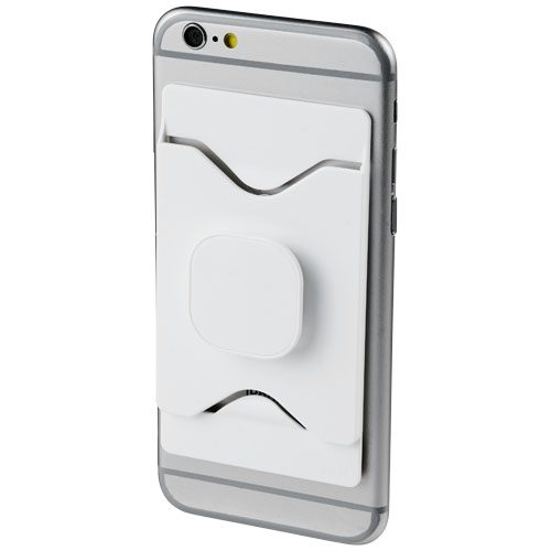 Purse Mobile Phone Holder With Wallet - White