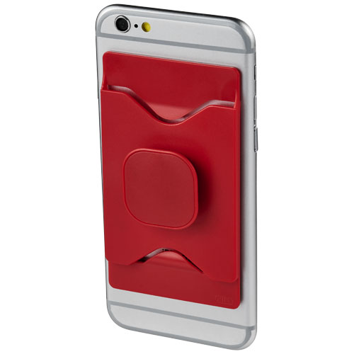 Purse Mobile Phone Holder With Wallet - Red