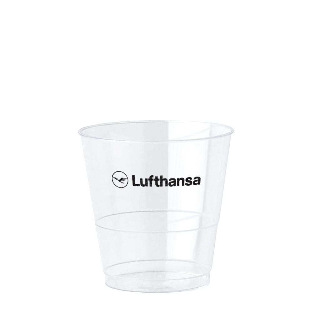 Disposable Plastic Airline Tumbler (8oz/230ml)**