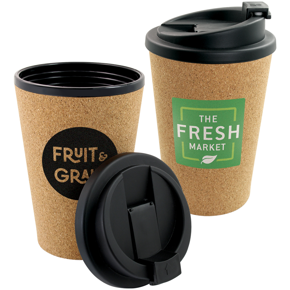 Cork Double Wall Travel Mug - 350ml