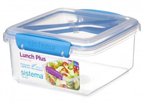 Sistema Lunch Box With Cutlery - 1.2L
