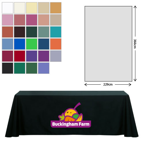 Fabric Rectangular Tablecloth (229 X 366cm)