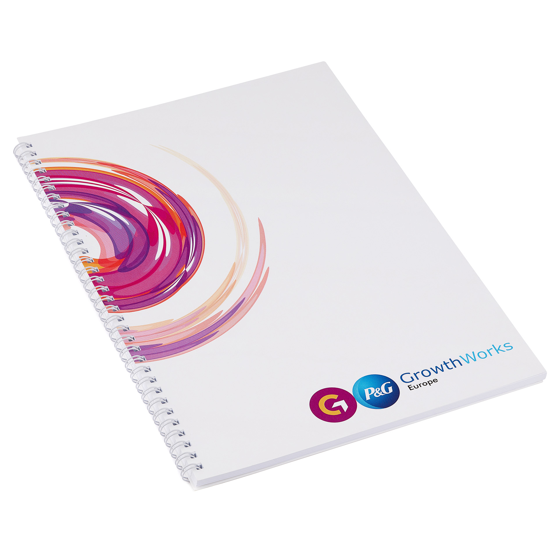 Green & Good A4 Wirebound Full Colour Notebook - Recycled