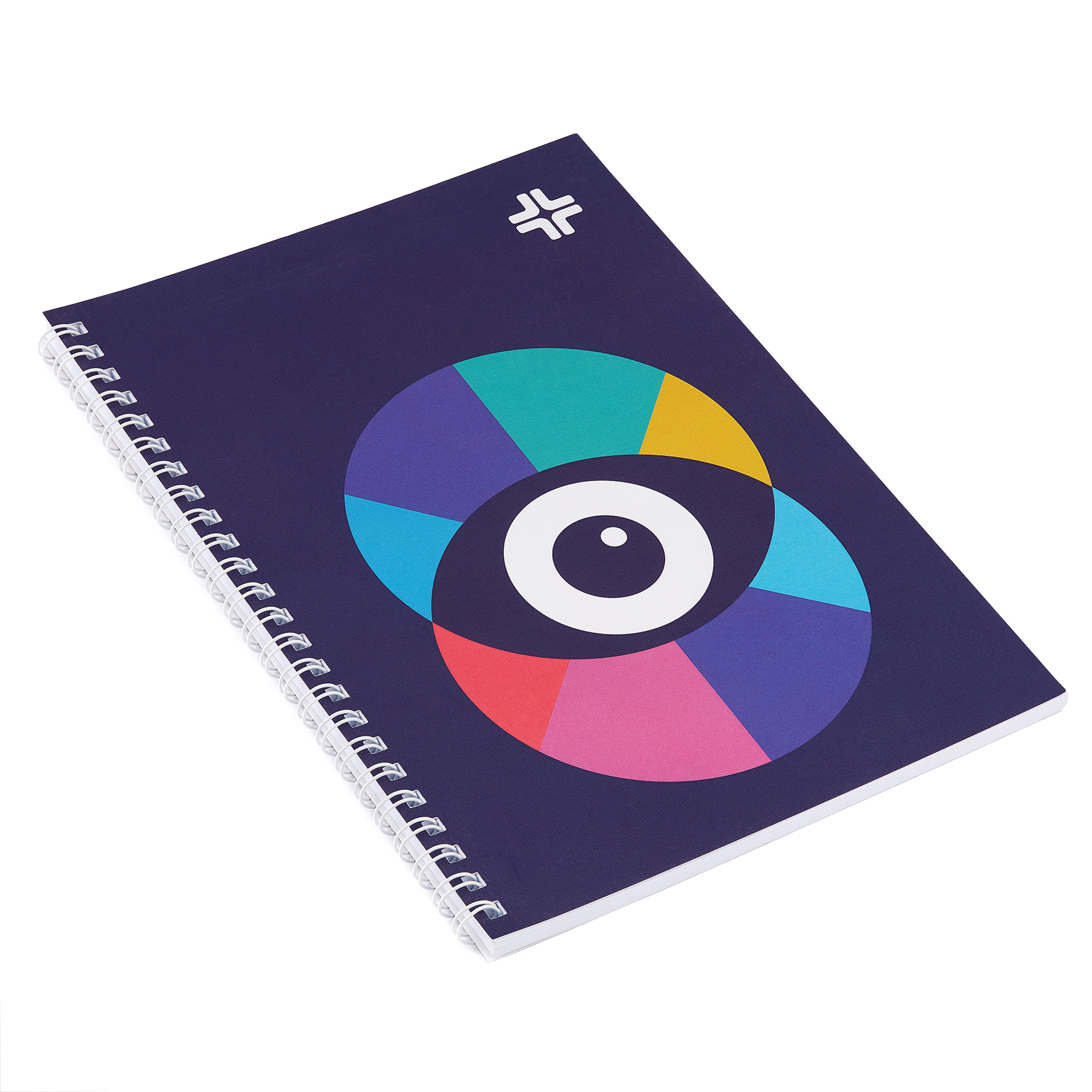 Green & Good A5 Wirebound Full Colour Notebook - Recycled