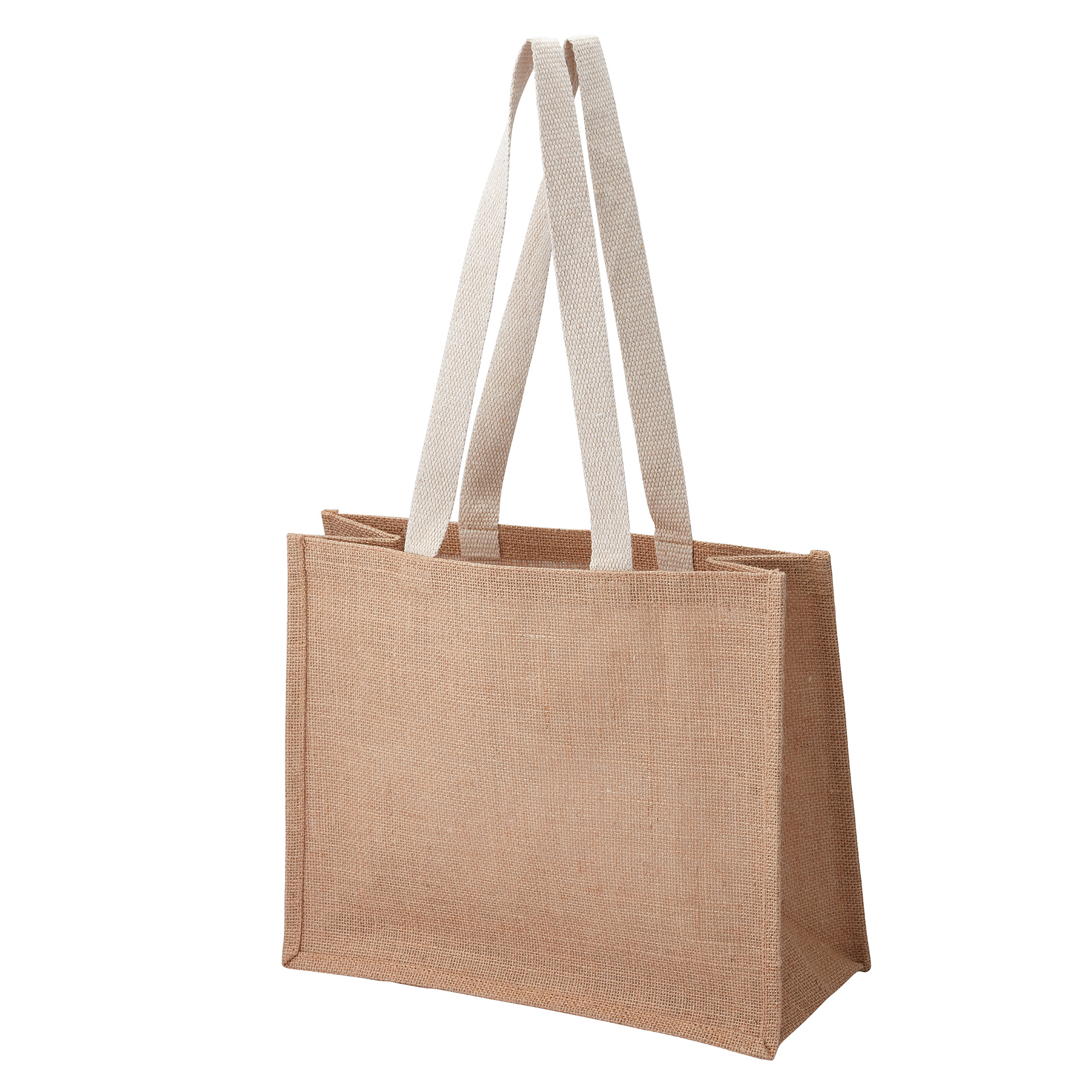 Green & Good Taunton Bag - Jute - Natural Handles