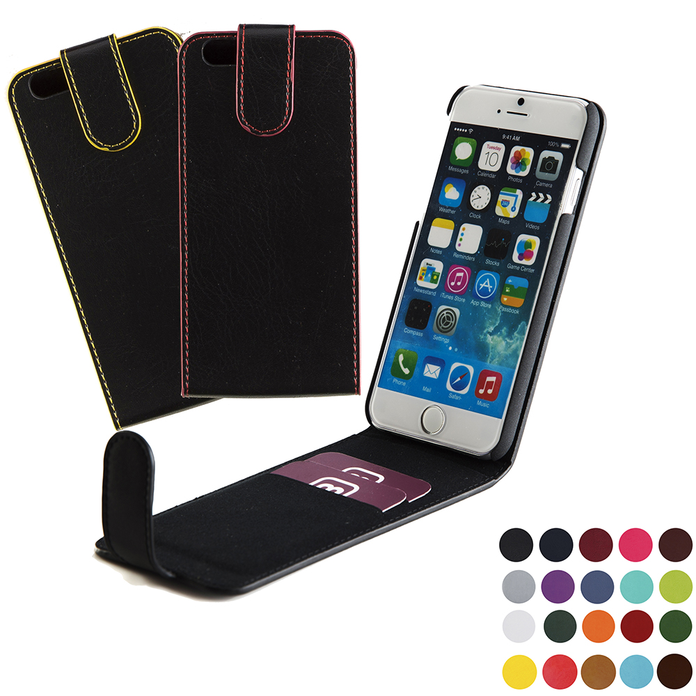 Phone Flip Wallet With Magnetic Strap