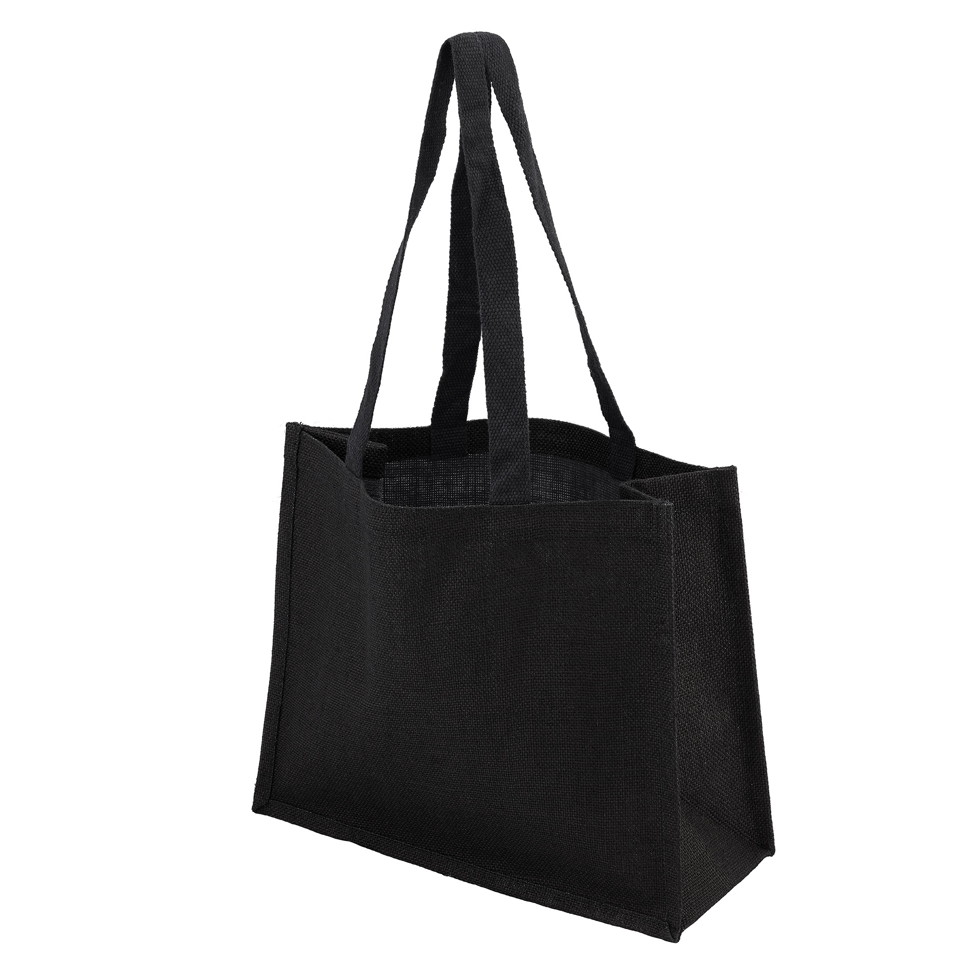 Green & Good Melrose Jute Bag - Black