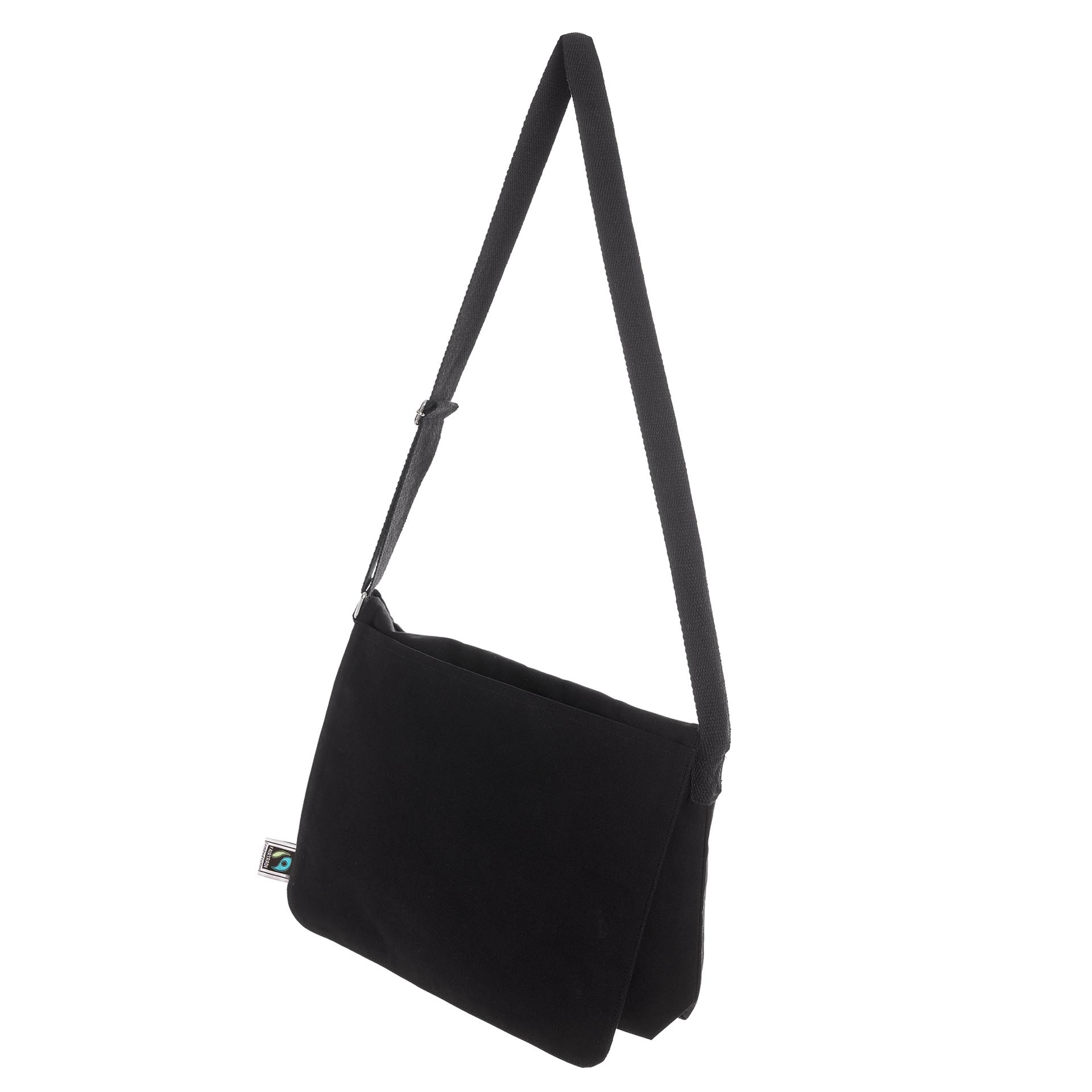 Green & Good Canterbury Coloured Messenger Bag - Fairtrade & Organic 12Oz Canvas