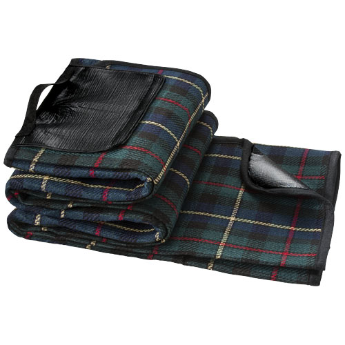 Park Water And Dirt Resistant Picnic Blanket - Black, Green
