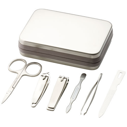 Clip-It 6-Piece Manicure Set - Silver