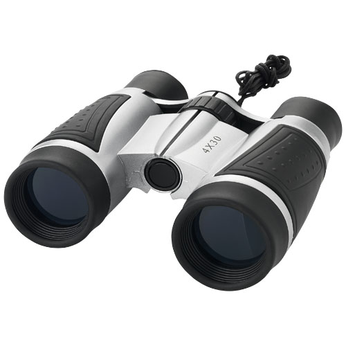 Todd 4 X 30 Binoculars - Silver, Black