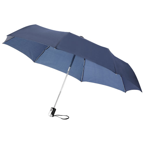 Alex 21.5" Foldable Auto Open/Close Umbrella - Navy