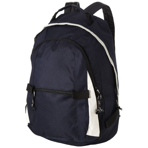 Colorado Covered Zipper Backpack - Navy