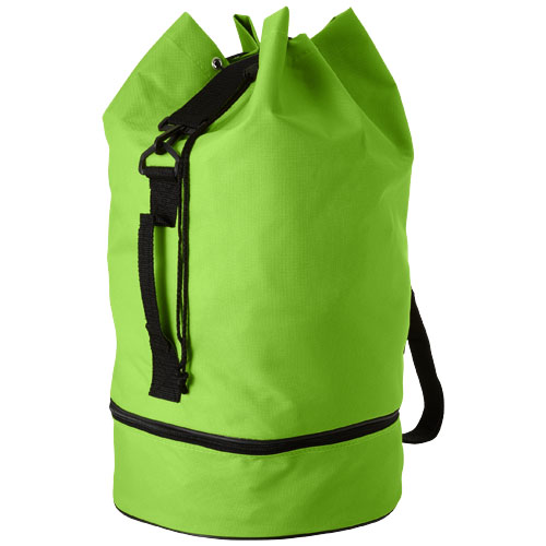 Idaho Sailor Zippered Bottom Duffel Bag - Lime Green
