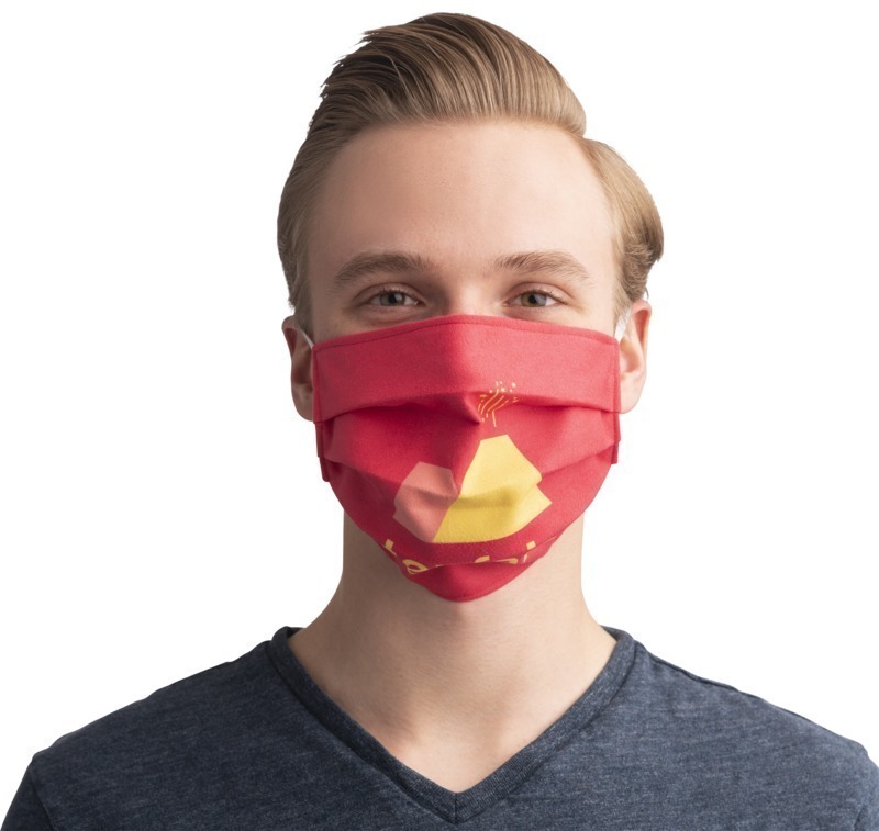 Branded Reuseable Face Mask with Elastic Bands