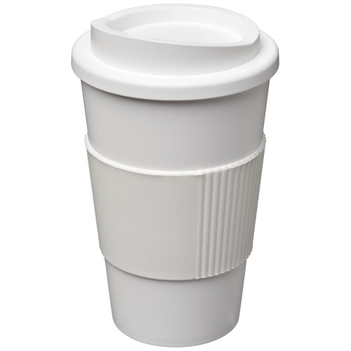 Americano® 350 ml Insulated Tumbler With Grip - White